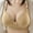 Khaki, variant on Sports Bras for Women Fashion Comfortable Woman's Lace Beauty Back Strap Wrap Plus Size Bra Push Up Underwire Bra Underwear Women Lingerie for Women Naughty, 90