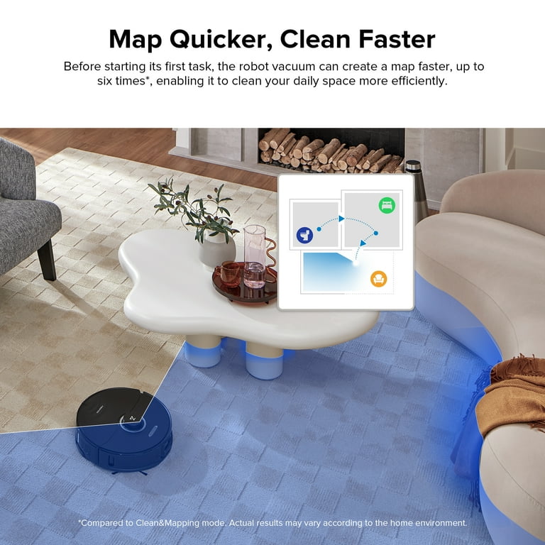 Roborock® S8 Floor Vacuum Robotic Cleaner with Sonic Mopping Roborock® S8 Floor Vacuum Robotic Cleaner with Sonic Mopping