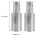 thumbnail image 5 of Kit de Réparation de Remplacement de Bouchon Fileté 2 Pcs, Bouchons de Poignée Filetée en Aluminium pour Bois Ou Métal de 0,72 Pouce, 5 of 5