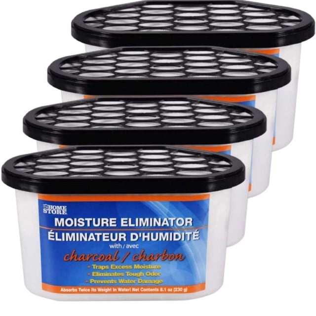 L'Élimineur/absorbeur d'Humidité et d'Odeurs Home Store avec Charcoal4pack