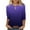 Dark Blue, variant on TKLPEHG Dressy Tops for Women Fashion Summer Casual Crew Neck Three-quarter Sleeve Tops 3/4 Sleeve T Shirts Lightweight Gradient Color Graphic Tee Loose Going Out Tops Blouse(Yellow,M)
