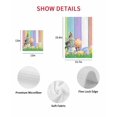 thumbnail image 7 of Easter Rabbbits Kitchen Dish Towels for Drying Dishes Set of 2, Eggs Spring Floral Grass Colorful Wooden Waffle Weave Microfiber Hand Tea Bathroom Towels Quick Dry & Absorbent Towel 15.7x23.6, 7 of 7