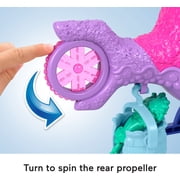 Imaginext Dreamworks Trolls Poppy Figure And Toy Helicopter For Preschool Pretend Play, 4 Pieces