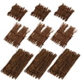 thumbnail image 1 of 9pcs Natural Mini Fence Decor Bamboo Fence Mat Micro Landscape Decoration, 1 of 8