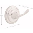 thumbnail image 2 of Franklin Brass 9002SN Crochet Double-Robe 3,03 L - Nickel Satiné - 1 Pack, 2 of 2