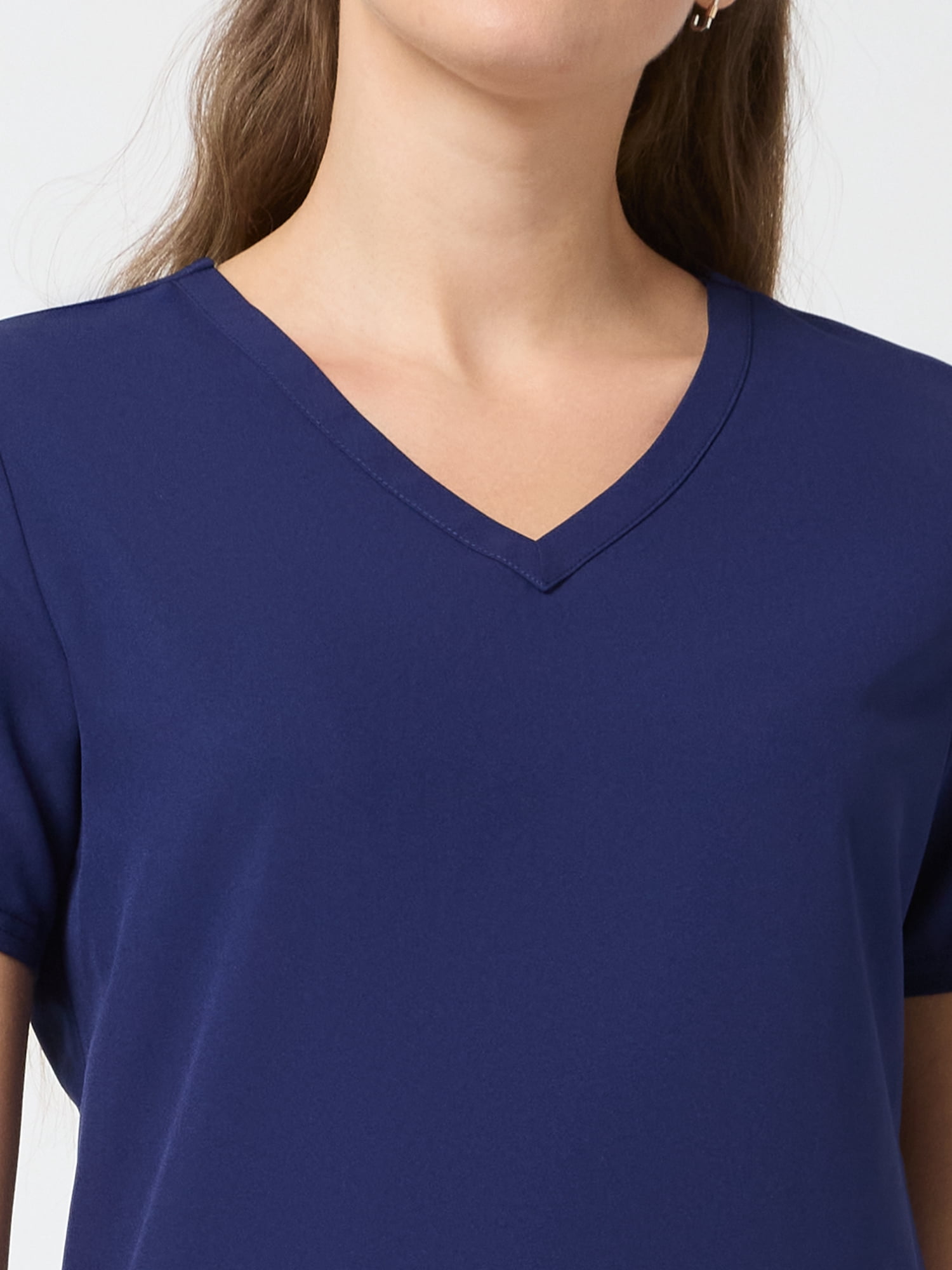 Scrubstar Core Essentials Women’s V-Neck Scrub Top, Sizes XS–3XL