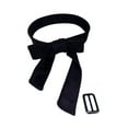 thumbnail image 4 of Sharplace Women Wool Overcoat Waist Belt Portable Waist Tie Waist Belt for Shopping Street Dark Navy, 4 of 9
