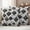 Black, variant on Pink Geometric Moroccan Outdoor Waterproof Pillow Covers, Abstract Art Pink Ombre Modern Decorative Square Throw Pillowcase Sofa Cushion Sham for Patio/Couch/Chair, 26"x26" 2 Pack