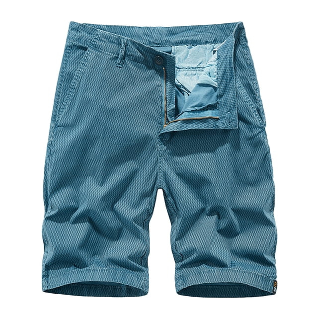 LSLJS Men's Plus Size Cargo Shorts Multi-Pockets Relaxed Summer Beach Shorts Pants, Gym Shorts Gifts for Men