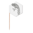 thumbnail image 1 of Bird Paint Peafowl Colourful Toothpick Flags Cupcake Picks Party Celebration, 1 of 3