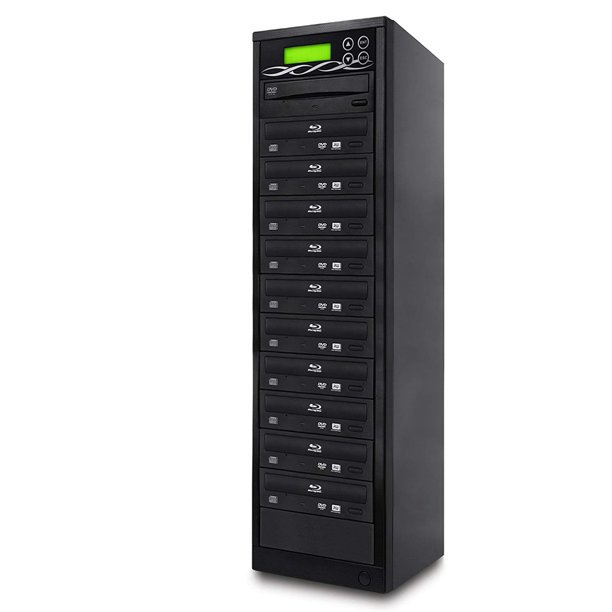 Bestduplicator BD-BR-10T 10 Cible 16X M-Disque/BD-R/DVD/CD Duplicateur Blu-Ray avec Connexion USB Intelligente