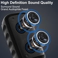 thumbnail image 3 of Altavoz Bluetooth portátil con luces, máquina de karaoke recargable, 3 of 8