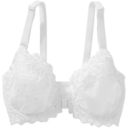 Underwire Embroidered Lace Stretch Straps Maternity Bra, Style 8323