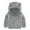 Grey_2, variant on Toddler Jacket Warm Ear Cute Boy Hooded Baby Kids Thick Zipper Girls Coat Outwear Boys Hoodies
