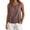 Coffee, variant on Oversized Linen Cotton Tank Tops for Women 2026 Summer Casual Comfy Sleeveless Shirts Loose Lightweight Gauze Blouses Black L