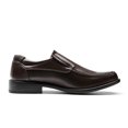 thumbnail image 3 of Zapatos Bruno Marc Goldman-02 Mocasines de Cuero Marrón Oscuro, 3 of 6
