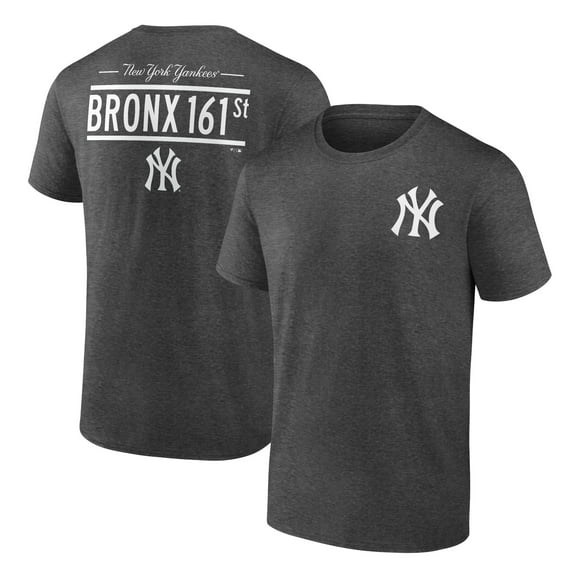 Men's Charcoal New York Yankees Hometown Collection Bronx Sign T-Shirt