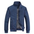 thumbnail image 1 of Veste Bomber Slim Mode Décontractée Printemps Automne pour Hommes Nouvelle Arrivée Veste de Baseball M-6TG, 1 of 5