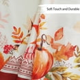thumbnail image 4 of Fall Thanksgiving Tablecloth, Pumpkin Maple Leaf Rectangle Table Cloth 60 x 84 for Fall Decorations, Farmhouse Tablecloths for Home Autumn Harvest Festival Kitchen Dinner Party Table Decor, 4 of 6