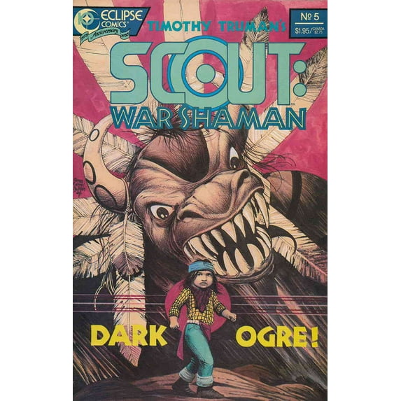 Scout: War Shaman #5 VF ; Eclipse Comic Book