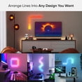 thumbnail image 2 of Luces de pared LED inteligentes Nanoleaf Lines RGBW con sincronización de música, 2 of 8