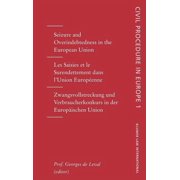 Computer/Law Series Seizure and Overindebtedness in the European Union: Seizures and Overindebtedness in the European Union, Vol 1, Book 1, (Hardcover)