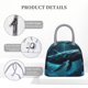 thumbnail image 4 of Balery Vintage Blue Pattern Whale Bolsa de Almuerzo para Mujeres, Caja de Almuerzo, Bolsa de Almuerzo Pequeña Impermeable, Tote de Almuerzo Reutilizable con Gran Capacidad, 4 of 6