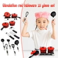 thumbnail image 2 of Toys Kids Kitchen Toy 13Pcs/Set Cookware with Play Food Toy Set Kitchen Pretend Play Multicolour, 2 of 9