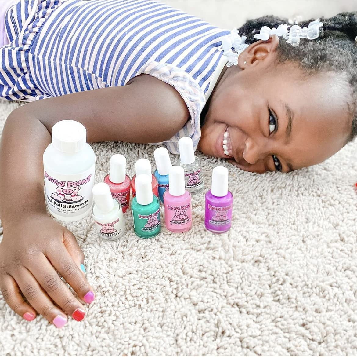 Buy Karma Organic's Natural Kids Nail Polish Remover Bubblegum Scented Non  Toxic Vegan, Cruelty Free Your Love Choice Nails Strengthener 4 Floz.  Online in India - Etsy