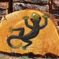 thumbnail image 3 of Hermosa Gecko pared decorativa pared esculturda Gecko estatuas Zulema  Decoraciones colgantes de pared Gecko, 3 of 8
