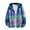 Dark Blue, variant on Wyobmus Men's Metallic Jacket Holographic Ultra-Thin Lightweight Shiny Hooded Jackets Party Club Coat Dark Blue
