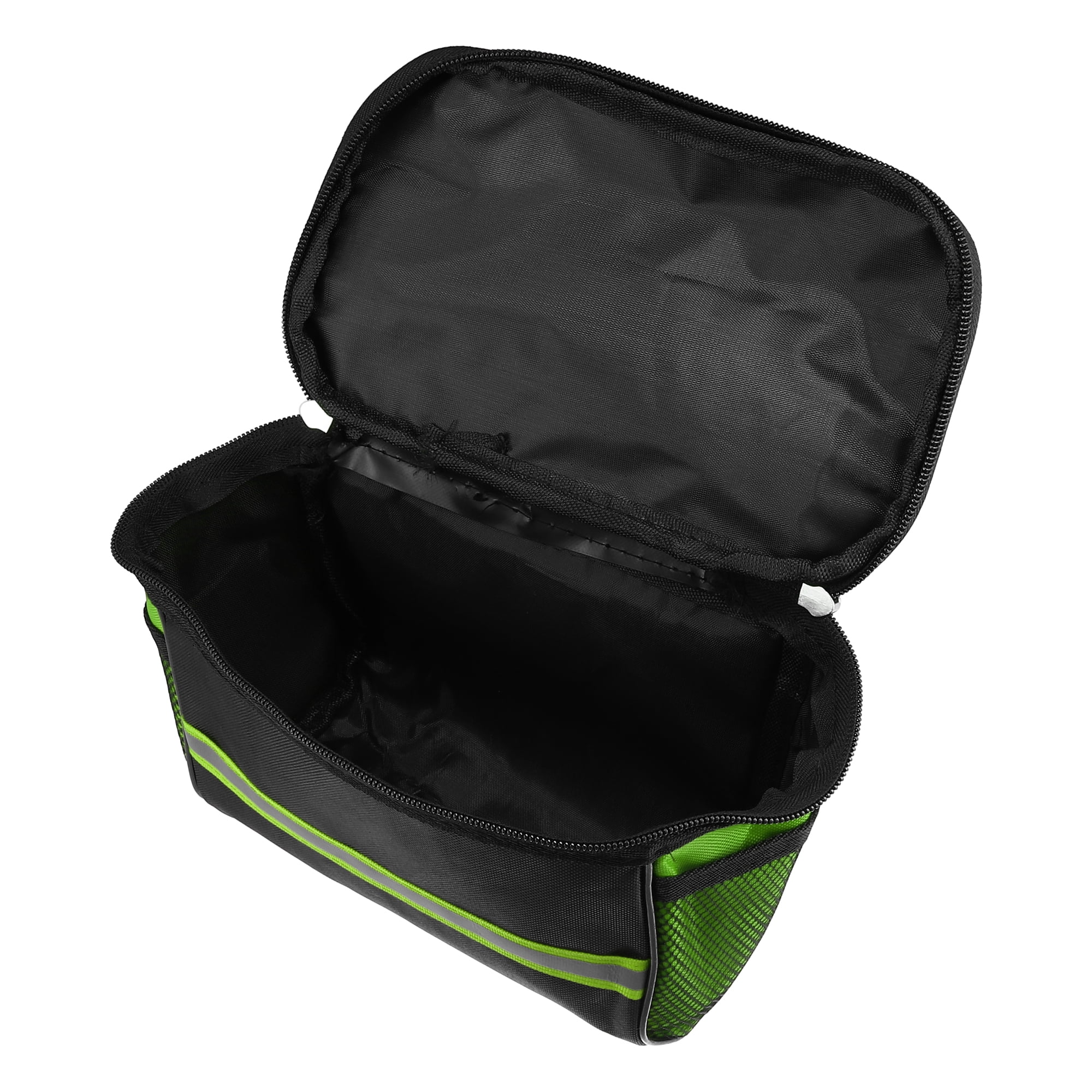 Unique Bargains 5L Capacity Bike Handlebar Bag with 7 Inch Touch Screen Holder Green