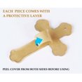 thumbnail image 4 of Traceease 3" inches Cross Shape With Hole Clear Acrylic Ornament Blank Transparent Keychain Pendantsfor DIY Crafts Projects - Pack of 25, 3mm Thickness - OL, 4 of 7