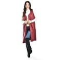 thumbnail image 5 of Chaleco largo tipo gamuza Roman Fashion /Juvenil, 3905 (Vino) vino Unitalla, 5 of 5
