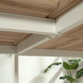 thumbnail image 5 of Worksense by Sauder Bergen Circle 36" Desk Return Table, Kiln Acacia Finish, 5 of 8