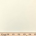 thumbnail image 2 of Dotted Stretch Vinyl Fabric Upholstery Perforated 54" Wide BTY Auto Home Commercial (Ivory), 2 of 2