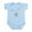 Sky Blue, variant on CafePress - Rabbit Face Infant Bodysuit - Baby Light Bodysuit, Size Newborn - 24 Months