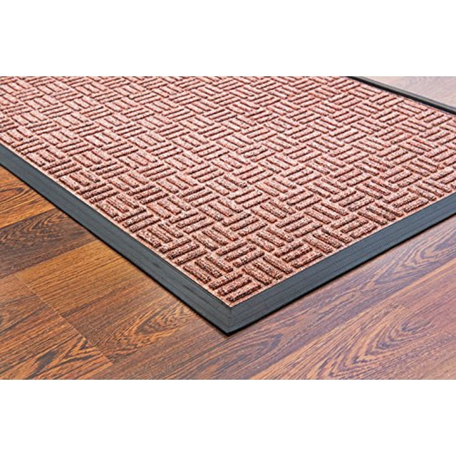 Doortex Rib Mat Heavy-Duty Indoor/Outdoor Entrance Mat, 48"x72", Brown (FR412180FPRBR)