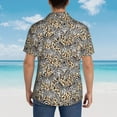 thumbnail image 6 of Daiia Zebra Hawaiian Shirt for Men Gentle Cotton Regular Short Sleeve Casual-XX-Large, 6 of 9