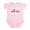 Petal Pink, variant on CafePress - Heart Belongs To Mom Mom Infant Bodysuit - Baby Light Bodysuit, Size Newborn - 24 Months