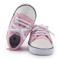 HsdsBebe Baby Girls Boys Shoes Infant Canvas Shoes Casual Sneakers for First Walkers 318 Months