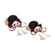 thumbnail image 3 of Pinzas para el cabello Salvador Estilo Chino Panda Rojo, 3 of 10