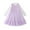 Purple, variant on Riecok Girls Detachable Sleeve Sequin Long Sleeve Dress French Princess Dress Tulle Puff Skirt Tween Party Dress Kids Elegant Dress Pink 110