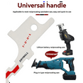 thumbnail image 6 of 5 x Drywall Reciprocating Saw Blade-White&Red, 6 of 8