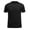 Black, variant on AZoiNM Men's Short Sleeve Henley Shirt, Slim Fit Casual Cotton T-Shirt with Button Placket