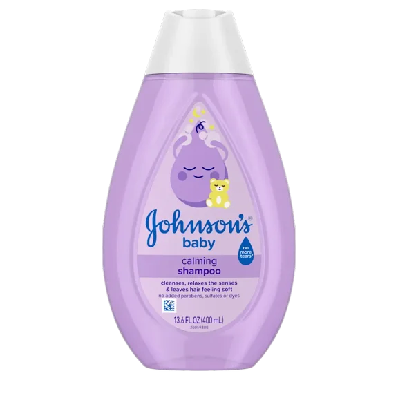 Johnson's Baby Calming Shampoo with NaturalCalm Aromas, 13.6 fl. oz - 2 Pack