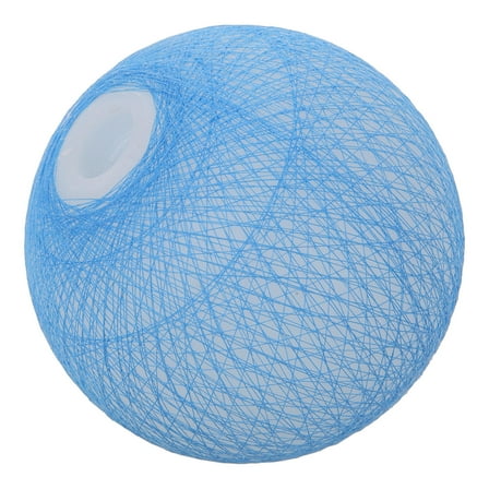 LOLIPPYY Sky Blue Plastic Globe Lampshade for Pendant Light Durable Decorative Home Lighting