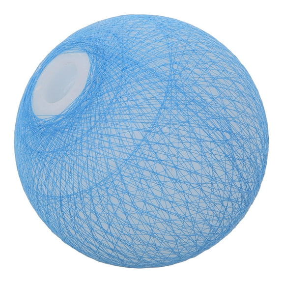 LOLIPPYY Sky Blue Plastic Globe Lampshade for Pendant Light Durable Decorative Home Lighting