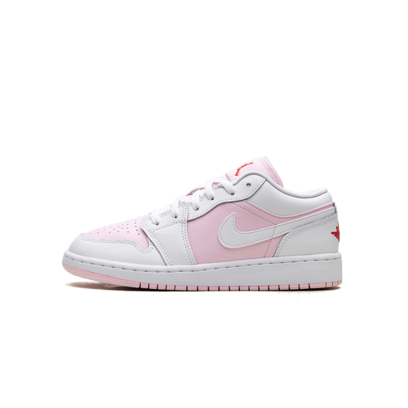 JORDAN GRADE SCHOOL Jordan 1 Low GS "Pink Foam Fire Red White" 553560 608 553560 608 from Stadium Goods