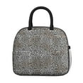thumbnail image 2 of Womens Black and Tan Leopard Print Lunch Box for Work,Insulated Lunch Bag for Women,Loncheras Para Mujer,Leakproof Adult Lunch Bag for Work,Beach,Travel,Picnic,Camping, 2 of 7